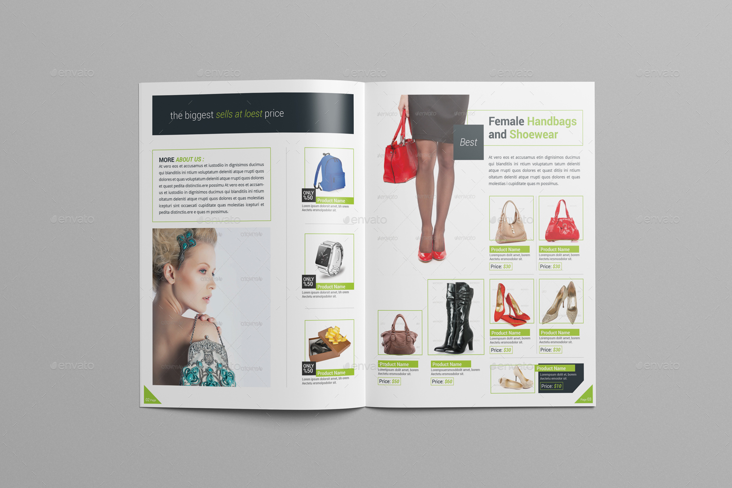 Product Promotion Catalog, Print Templates GraphicRiver